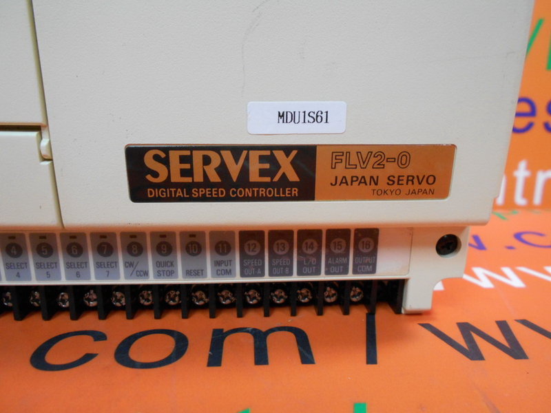 SERVEX FLV2-O JAPAN SERVO - PLC DCS SERVO Control MOTOR POWER SUPPLY IPC  ROBOT